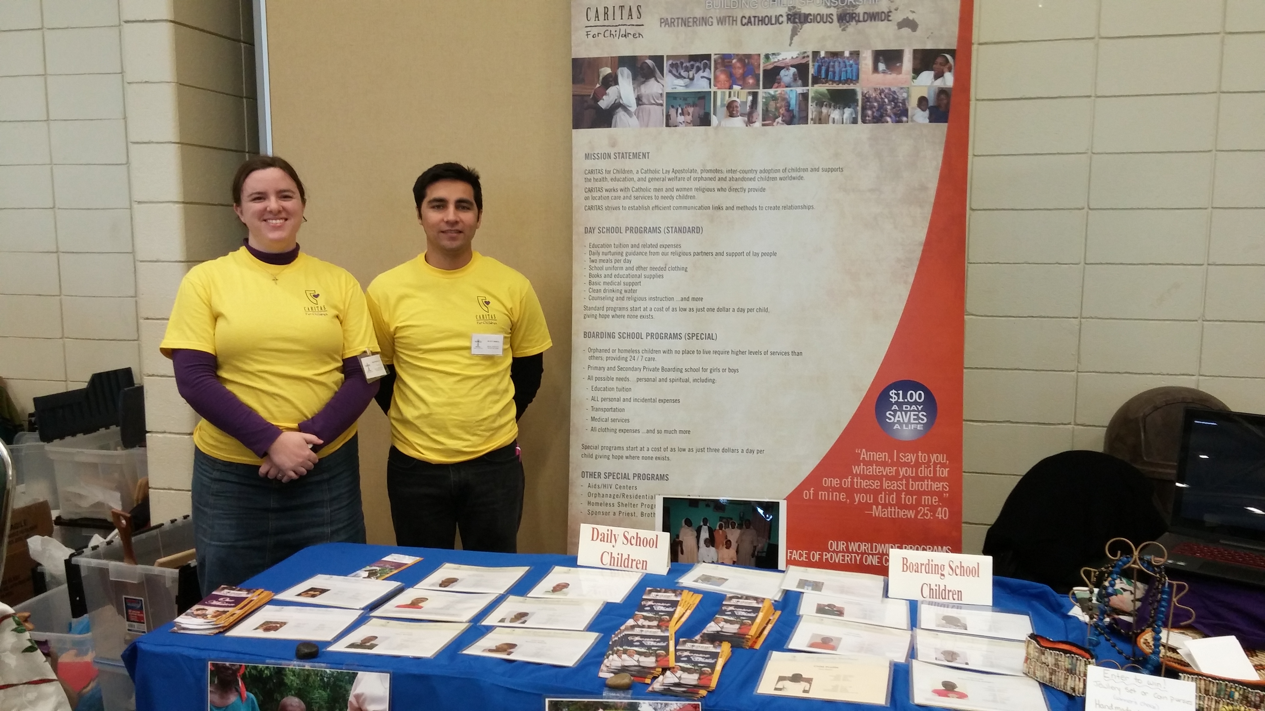 Catholic volunteer opportunities